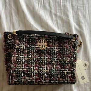 Tory Burch Britten Tweed mini tote
